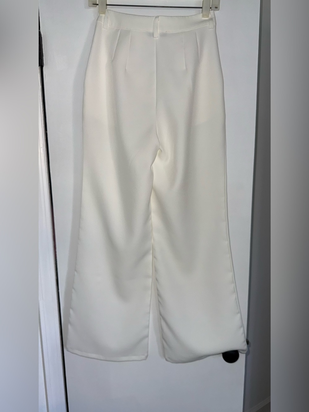 Princess Polly White High-Waist Dress Pants - Picture 6 of 6